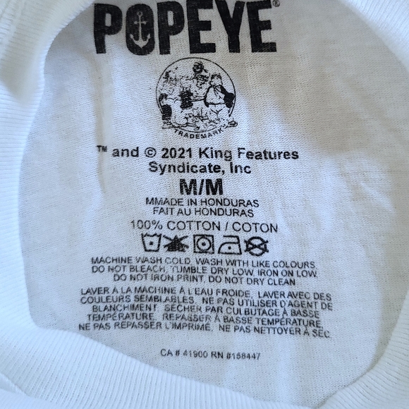 Popeye💪"Say Hello👋 To My Lil' Friends" Graphic Tee👕 - NWOT - Picture 5 of 10